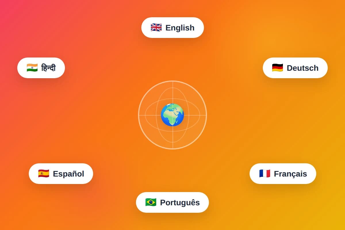 Multi-language support